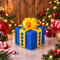 Blue Box Yellow Ribbon