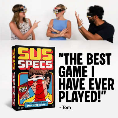 Lucky Egg Sus Specs - The Clueless Clue-Giving Imposter Game