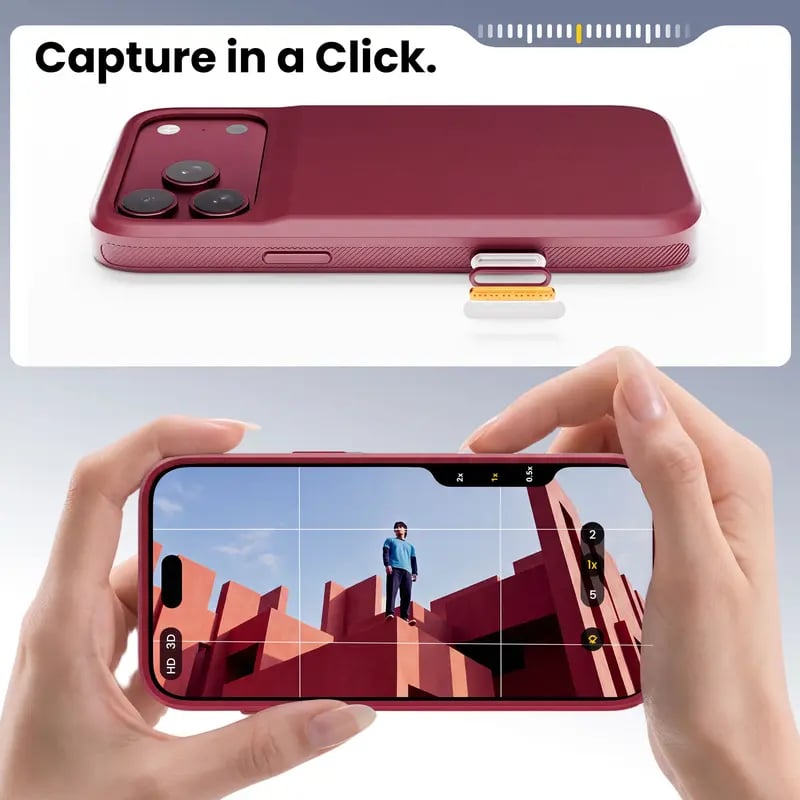 🔋 PinkBird Power Case – Protective Charging Phone Case with Backup Battery & Type-C Connectivity
