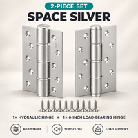 2-Piece Hinge Set – Space Silver