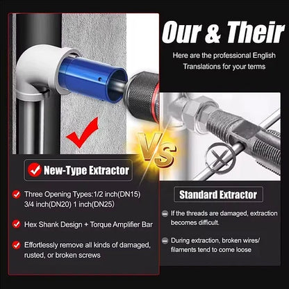🔧 Stuck Valve? Remove It Without Drilling – Plumbing Extractor Tool