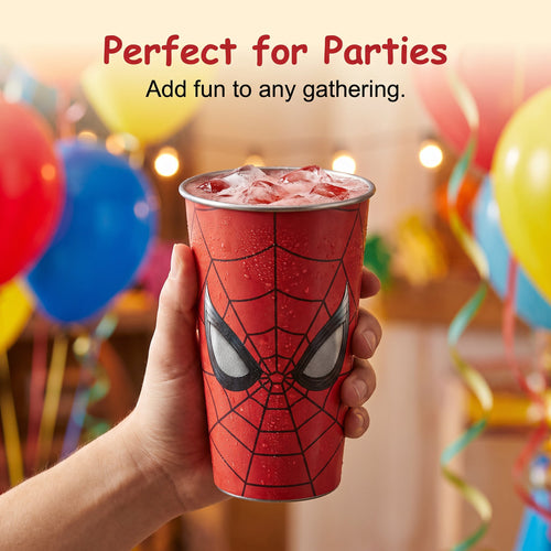 🕷 Spider Hero Color-Changing Tumbler