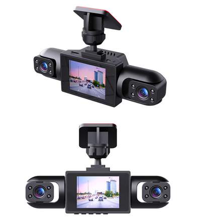 🚗 4-Channel Dash Cam – Multi-View Car Camera with Night Vision & G-Sensor