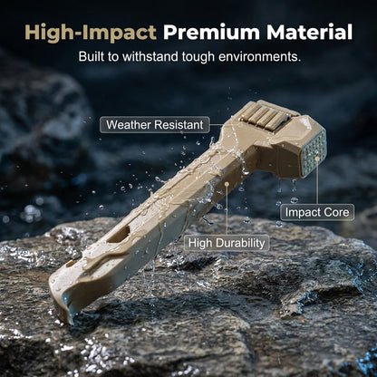 🔨2-in-1 Tent Stake Hammer with 8 Stakes