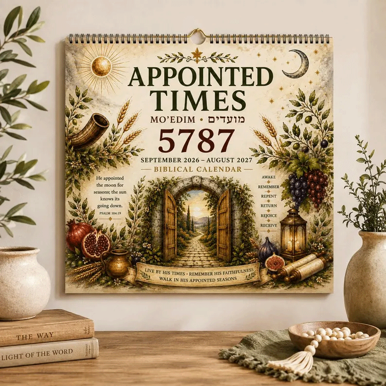 📜 Biblical Hebrew Calendar 5787 – 2026–2027 Feast Days, Shabbat & Appointed Times