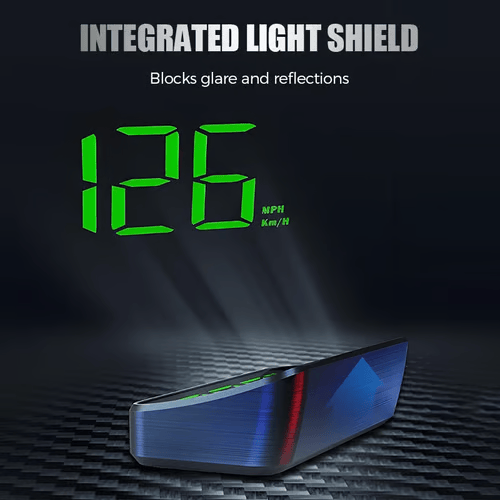 🚗 Car HUD Digital Speed Display – See Your Speed at a Glance