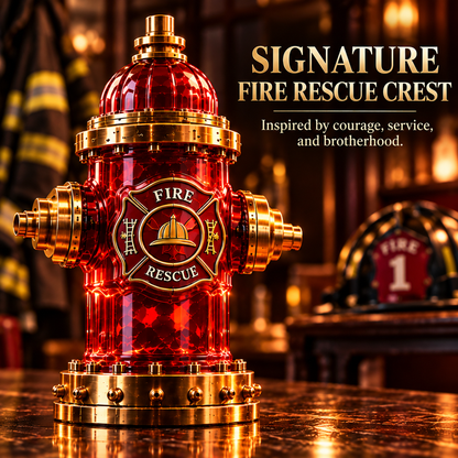 🚒Firehouse Reserve Firefighter Tribute Whiskey Decanter