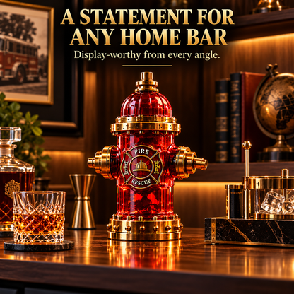 🚒Firehouse Reserve Firefighter Tribute Whiskey Decanter