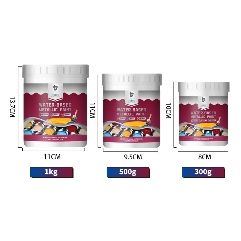 ✨ All-in-One Rust Converter Metallic Paint – Restore & Protect Metal
