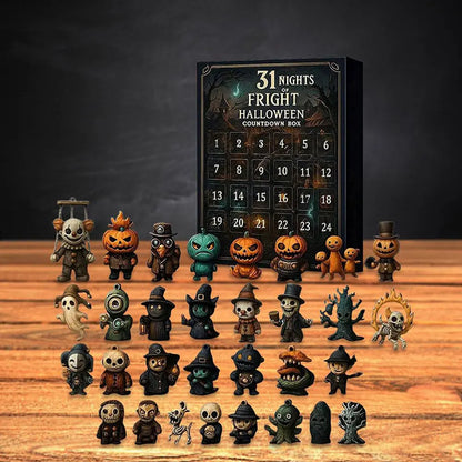 31-Day Halloween Countdown Calendar – Mystery Mini Figurines