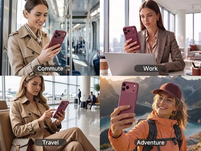 🔋 PinkBird Power Case – Protective Charging Phone Case with Backup Battery & Type-C Connectivity