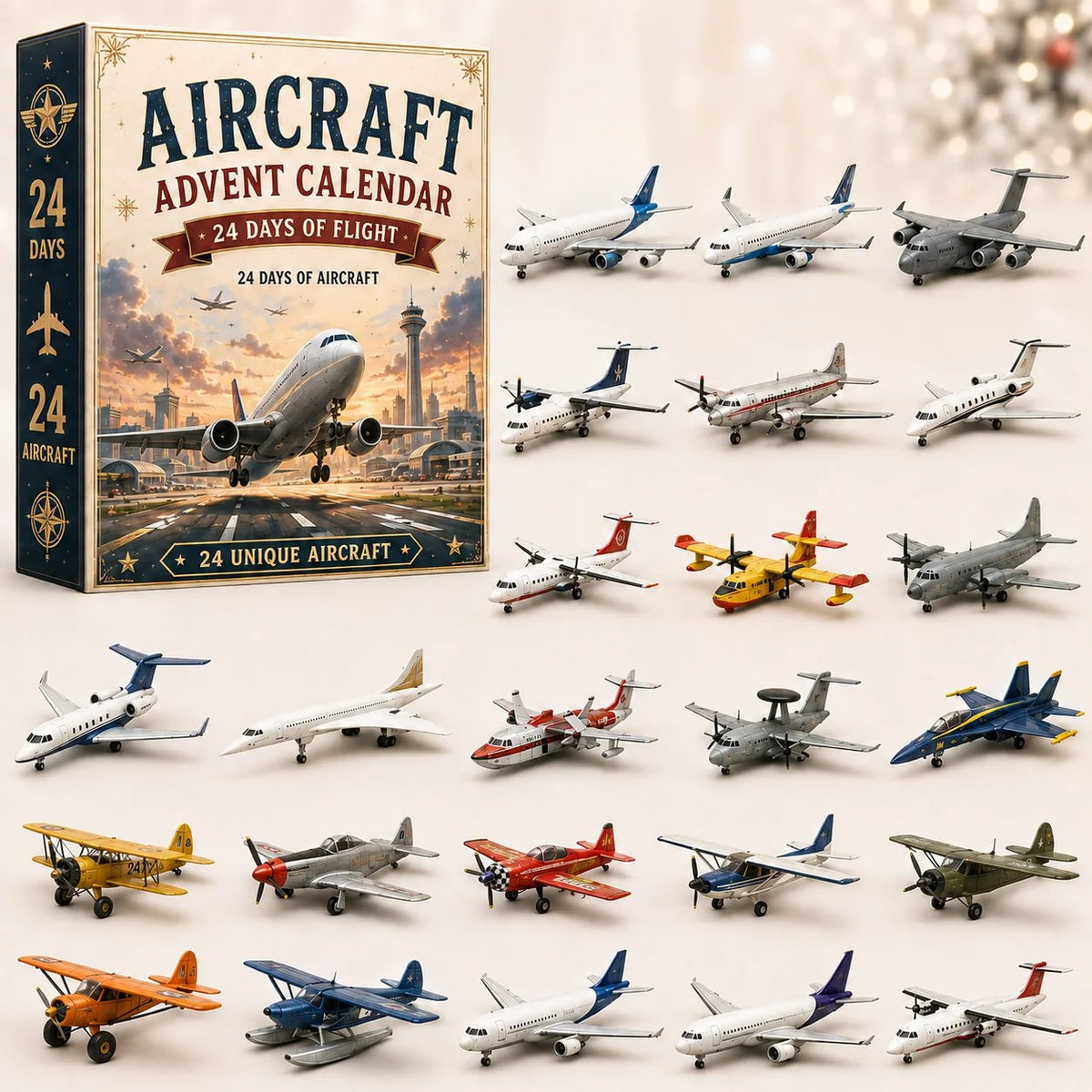2026 Aircraft Advent Calendar – 24 Days of Aviation Surprises ✈️🎄