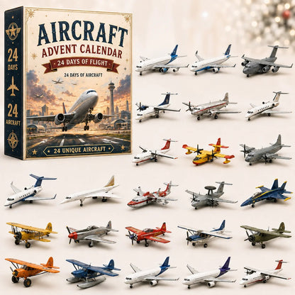 2026 Aircraft Advent Calendar – 24 Days of Aviation Surprises ✈️🎄