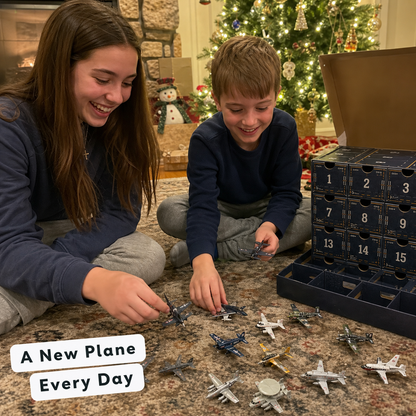 24-Day Aviation Advent Calendar – 24 Collectible Aircraft Surprises