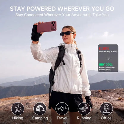 🔋 PinkBird Power Case – Protective Charging Phone Case with Backup Battery & Type-C Connectivity