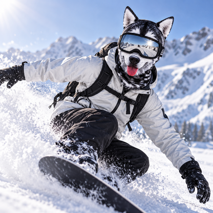 ❄️Animal-Print Ski Balaclava – Goggle & Helmet Friendly, 4 Styles