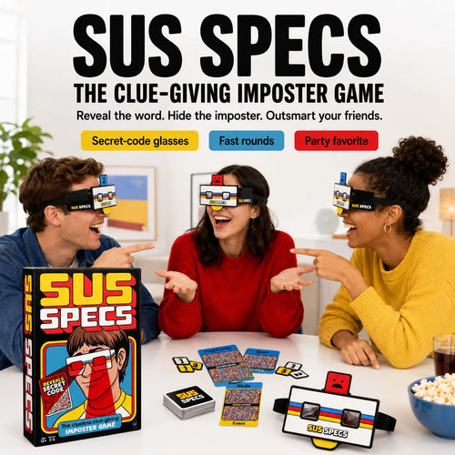 Lucky Egg Sus Specs - The Clueless Clue-Giving Imposter Game