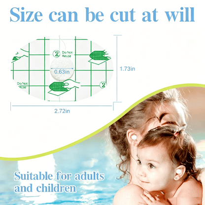 Waterproof Ear Cover Patches – Make Bath & Swim Time Easier