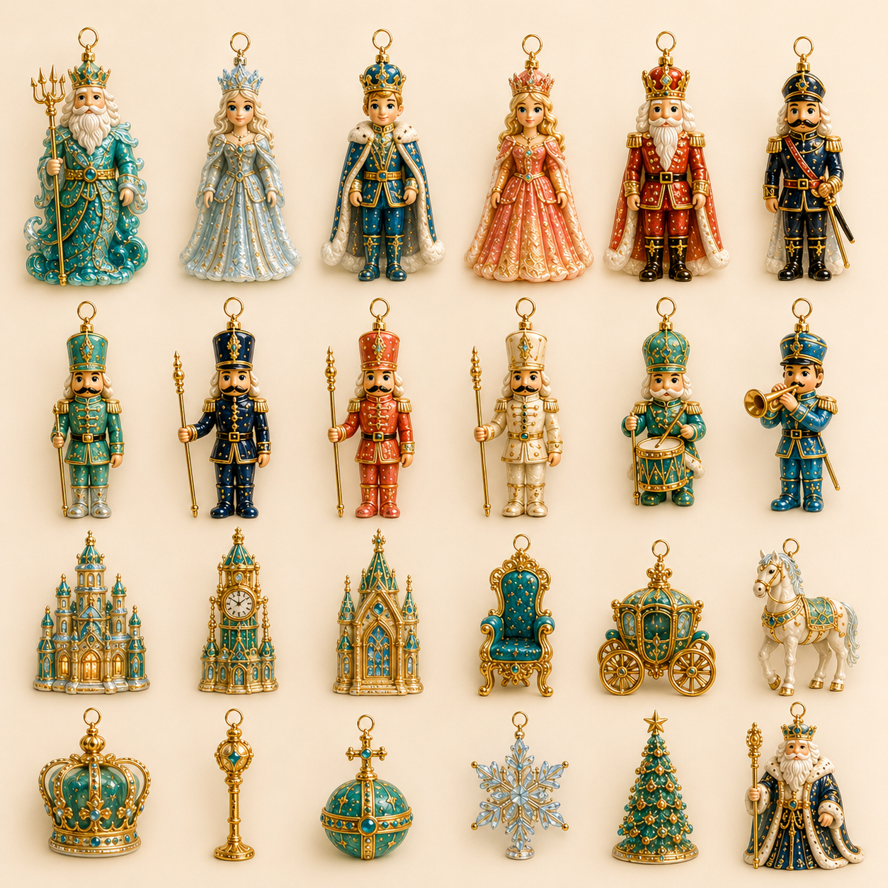 🔥2026 Royal Christmas Palace Luxury Countdown Gift Set
