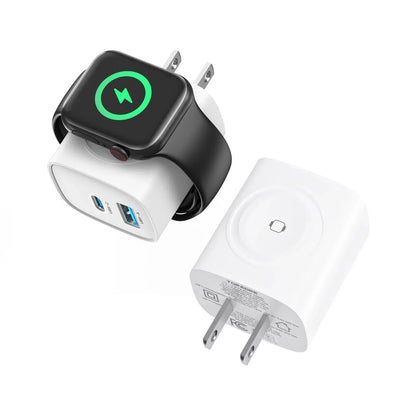 3-in-1 Magnetic Wireless Wall Charger | 20W PD Fast Charge with Cable