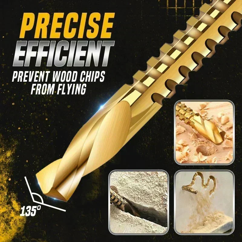 6-Piece Serrated Drill Bit Set – Less Tool Switching, More Ways to Get the Job Done