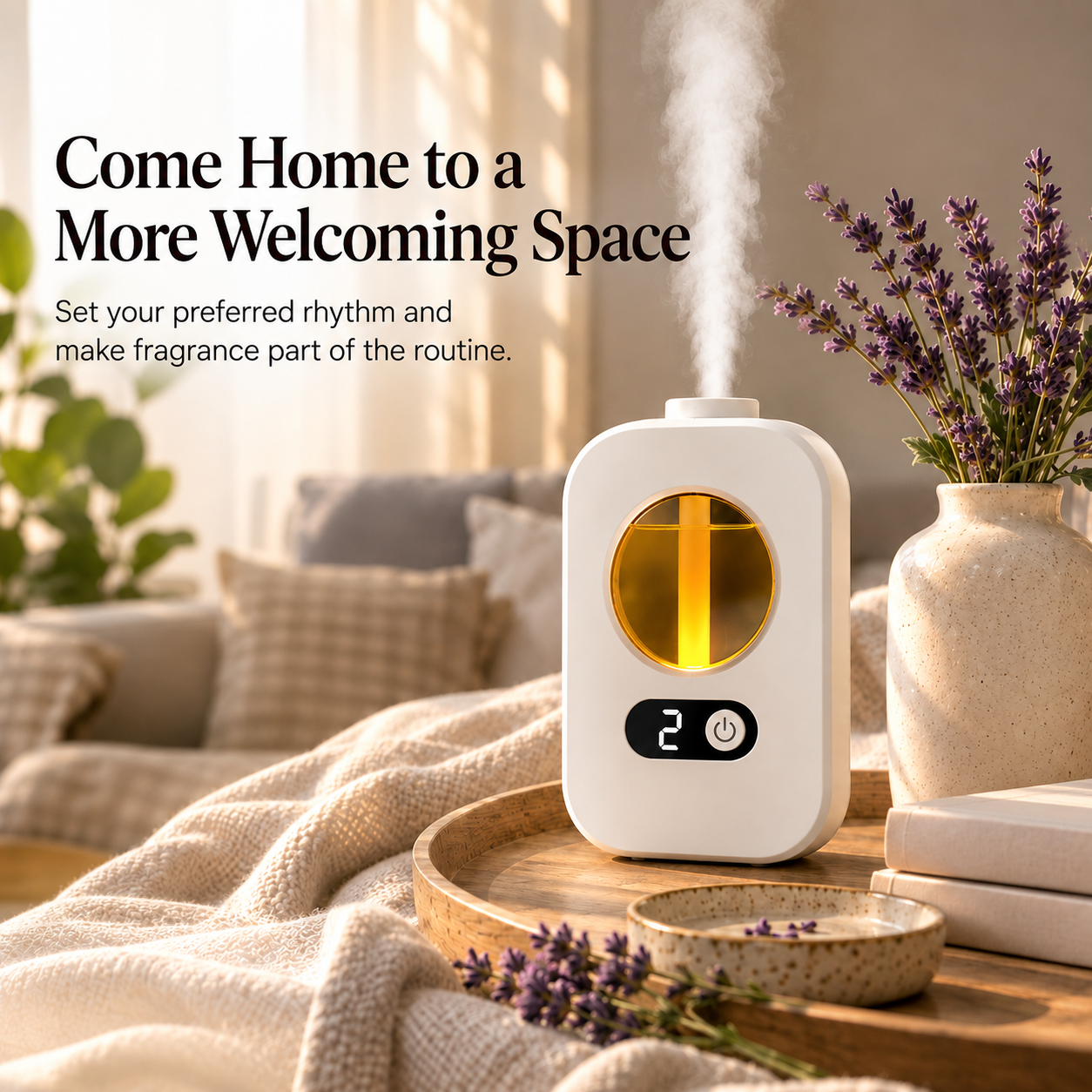 🌹Automatic Fragrance Diffuser — Rechargeable Timed Spray