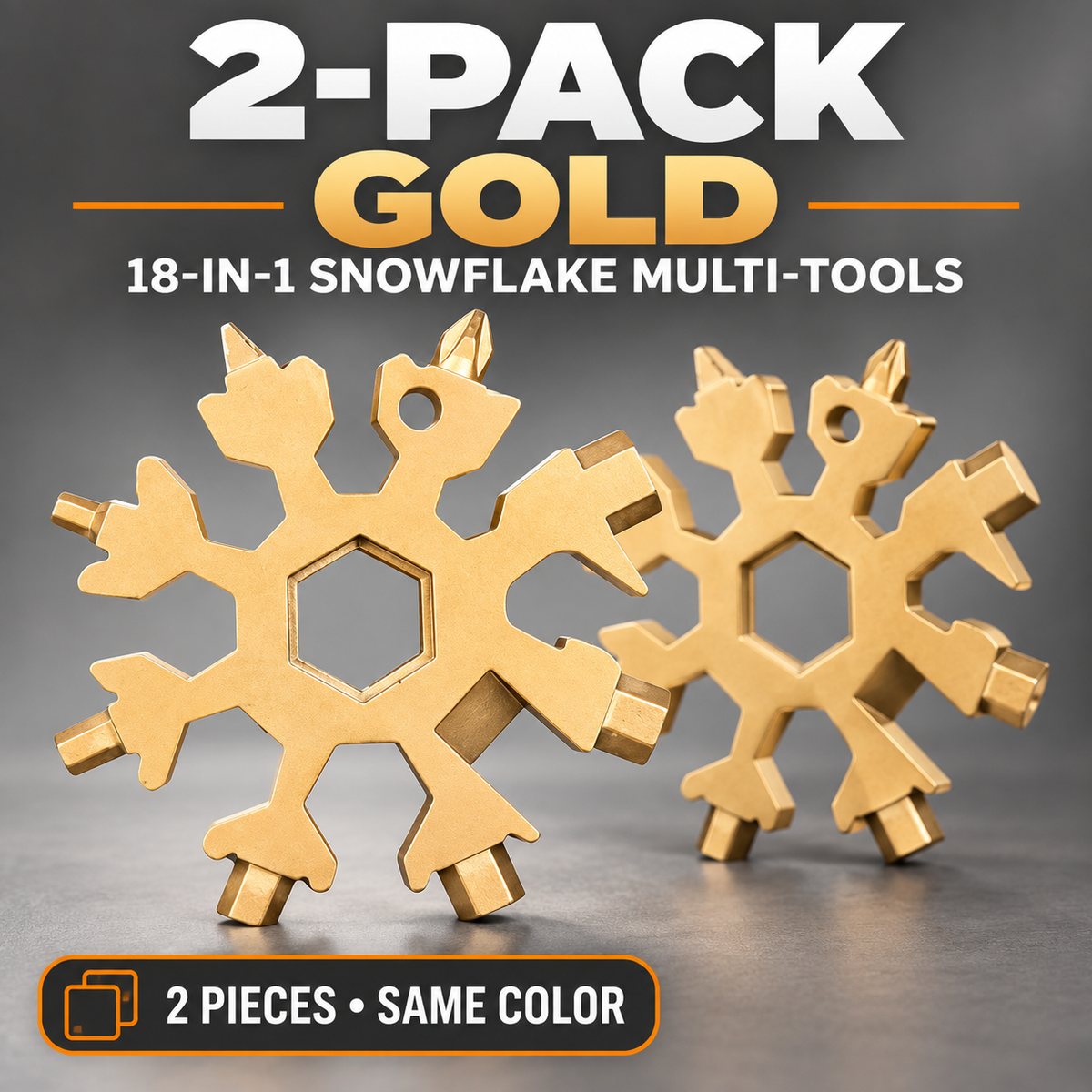 ❄️ 50% OFF 18-in-1 Snowflake Multi-Tool – Your Pocket-Sized Toolbox