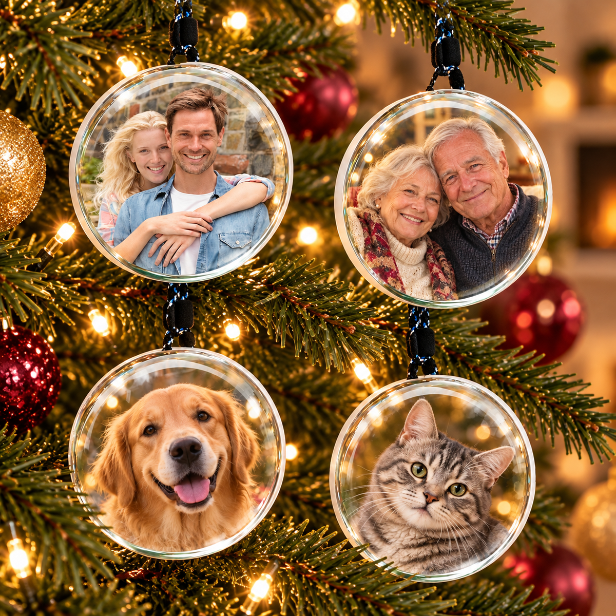 ❤️Personalized Memory Orb – Photo & Video Keepsake for Family, Pets & Special Moments