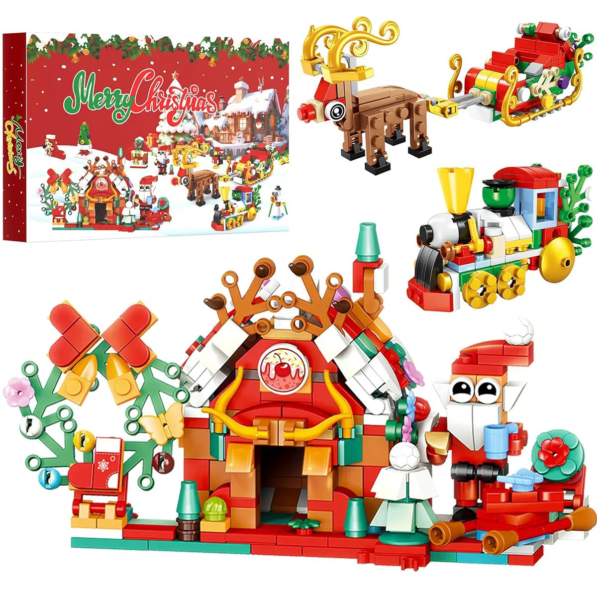 24-Day Christmas Building Blocks Advent Calendar