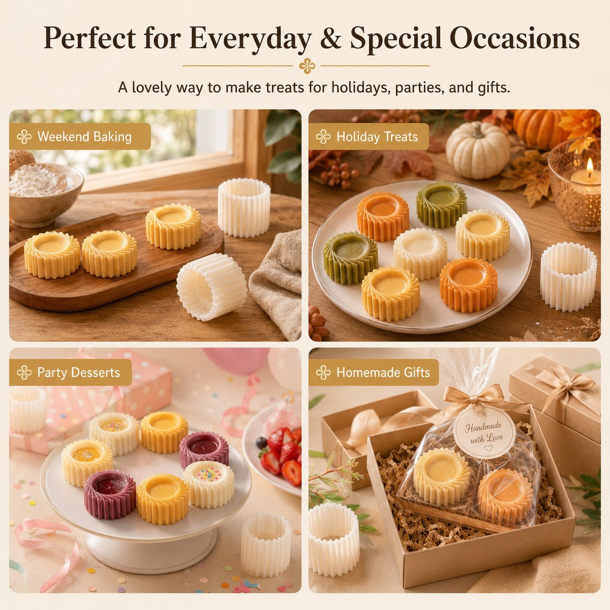 Easy-Press Pastry & Cookie Mold – Beautiful Homemade Treats Made Simple