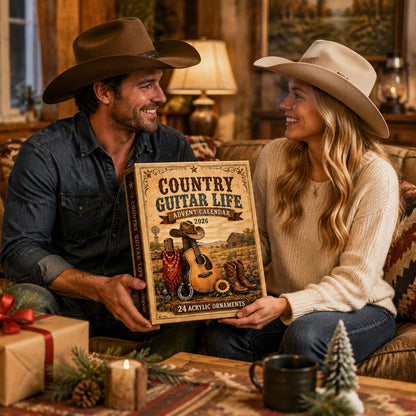 Country Guitar Life Advent Calendar 2026 - 24-Day Festive Countdown