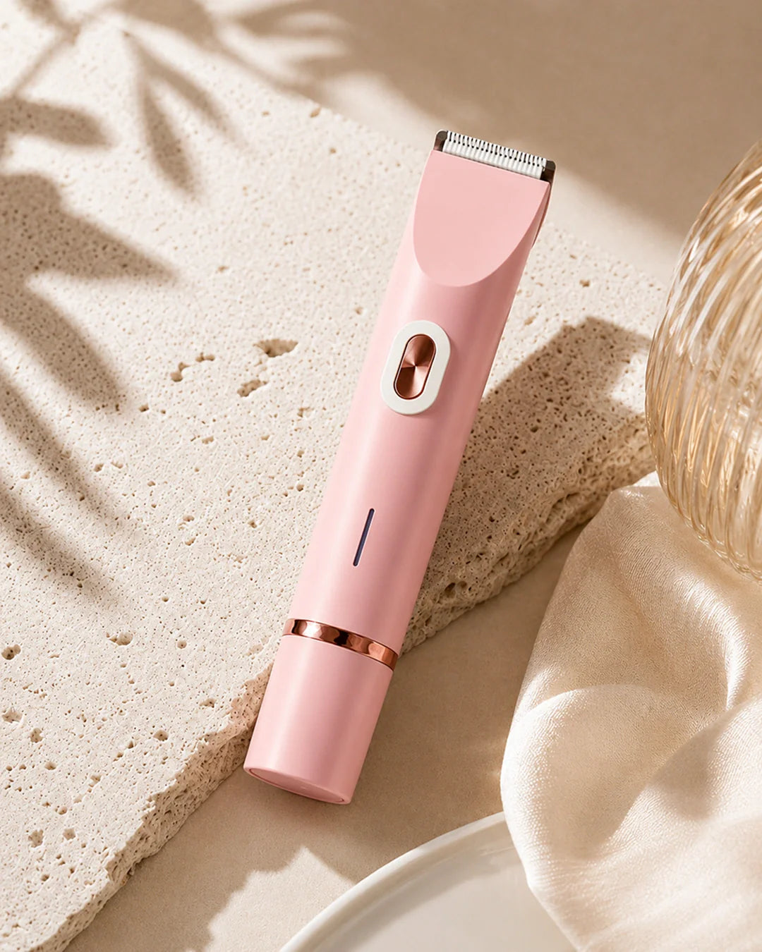 2-in-1 Painless Bikini Trimmer & Precision Shaver for Women