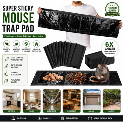 🐭Super Sticky Mouse Trap Pad