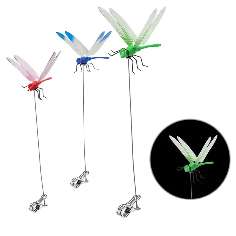 2026 Summer Hot Sale 🔥Clip-On Fake Dragonfly Decoy | Weather-Resistant Outdoor Pest Control Clip