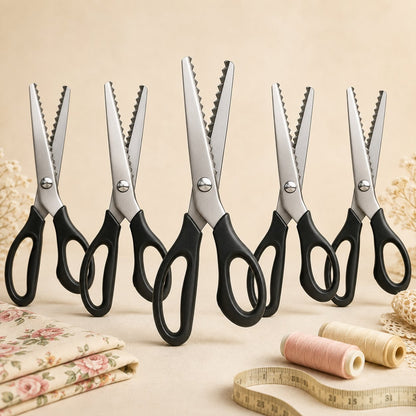 💥 LAST DAY 49% OFF✂️Stainless Steel Zig Zag Pinking Shears