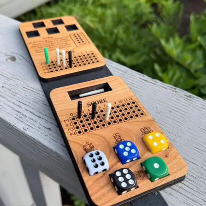 ⚓ Ship, Captain, Crew – A Classic Wooden Dice Game For Family & Travel Fun