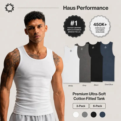 High-quality ultra-soft cotton vest