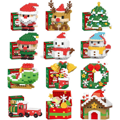 24-Day Christmas Building Blocks Advent Calendar