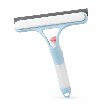 💧3-in-1 Spray Window Cleaning Squeegee