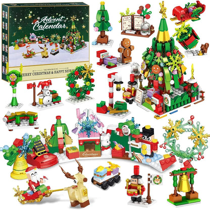 24-Day Christmas Building Blocks Advent Calendar