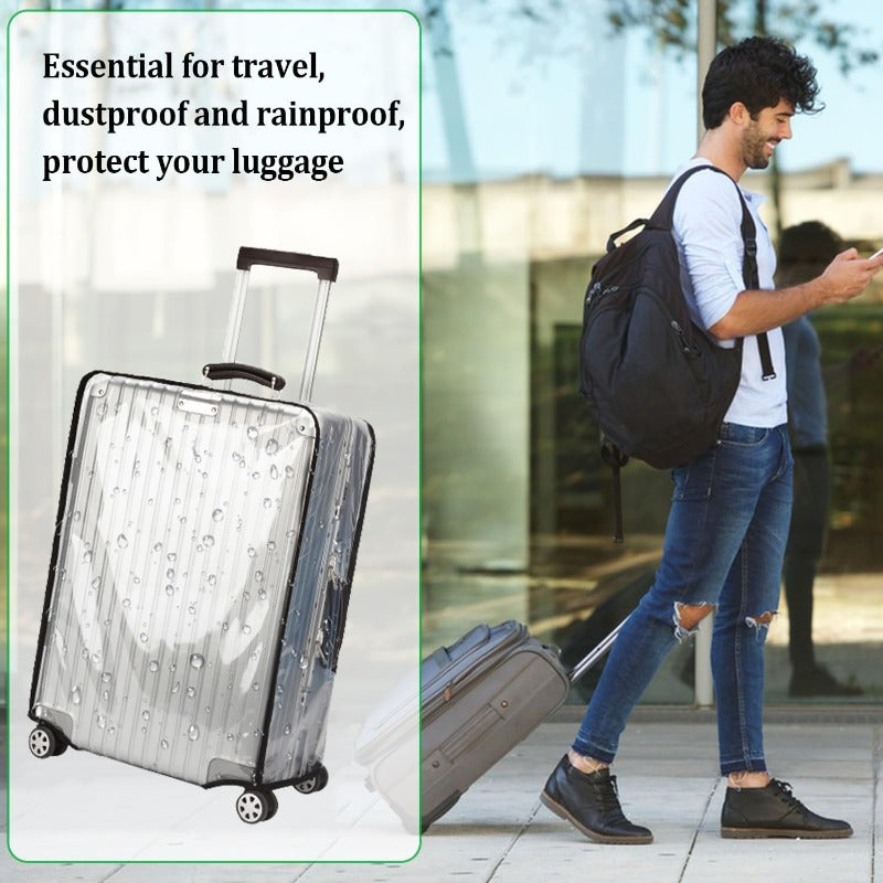 ✈️ Clear Luggage Protector – Keep Your Suitcase Looking Travel-Ready