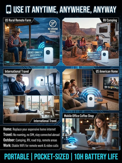 [Global Coverage] Boundless Portable Wi-Fi– 🛜