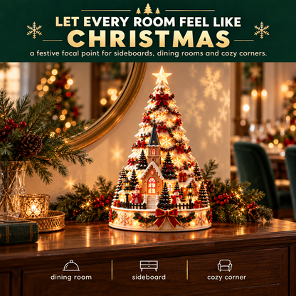 🏆 60,000+ Sold - 🎄Christmas Village Lightscape Tree