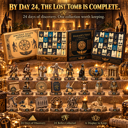 🏺 24-Day Ancient Egypt Relic Countdown Calendar – Collector Editions