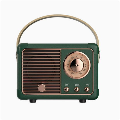 🔥Flash Sale: 50% OFF🎁Portable Retro Bluetooth Speaker with Rechargeable Battery