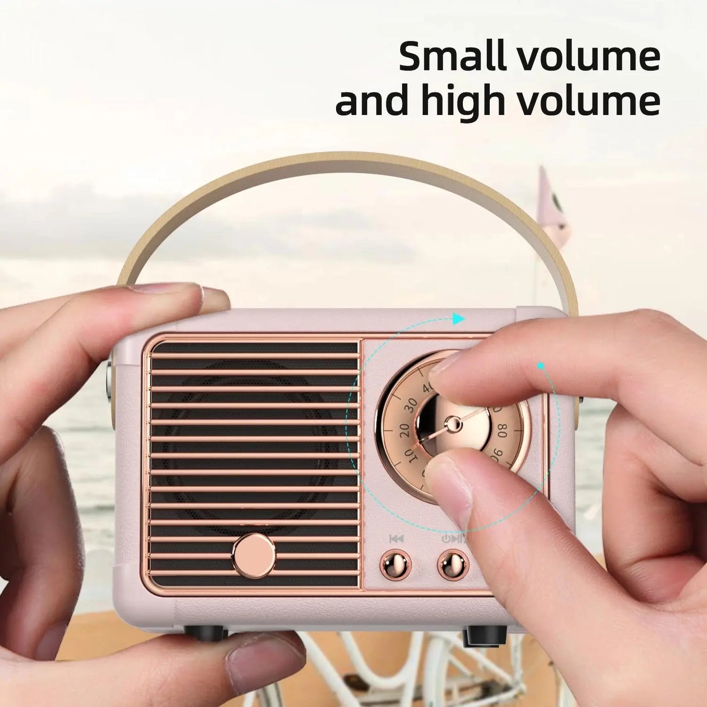 🔥Flash Sale: 50% OFF🎁Portable Retro Bluetooth Speaker with Rechargeable Battery