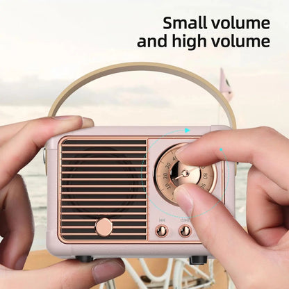 🔥Flash Sale: 50% OFF🎁Portable Retro Bluetooth Speaker with Rechargeable Battery