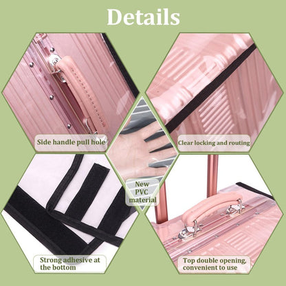 ✈️ Clear Luggage Protector – Keep Your Suitcase Looking Travel-Ready