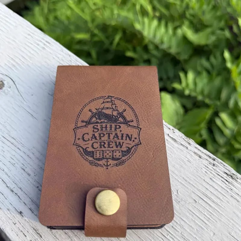 ⚓ Ship, Captain, Crew – A Classic Wooden Dice Game For Family & Travel Fun