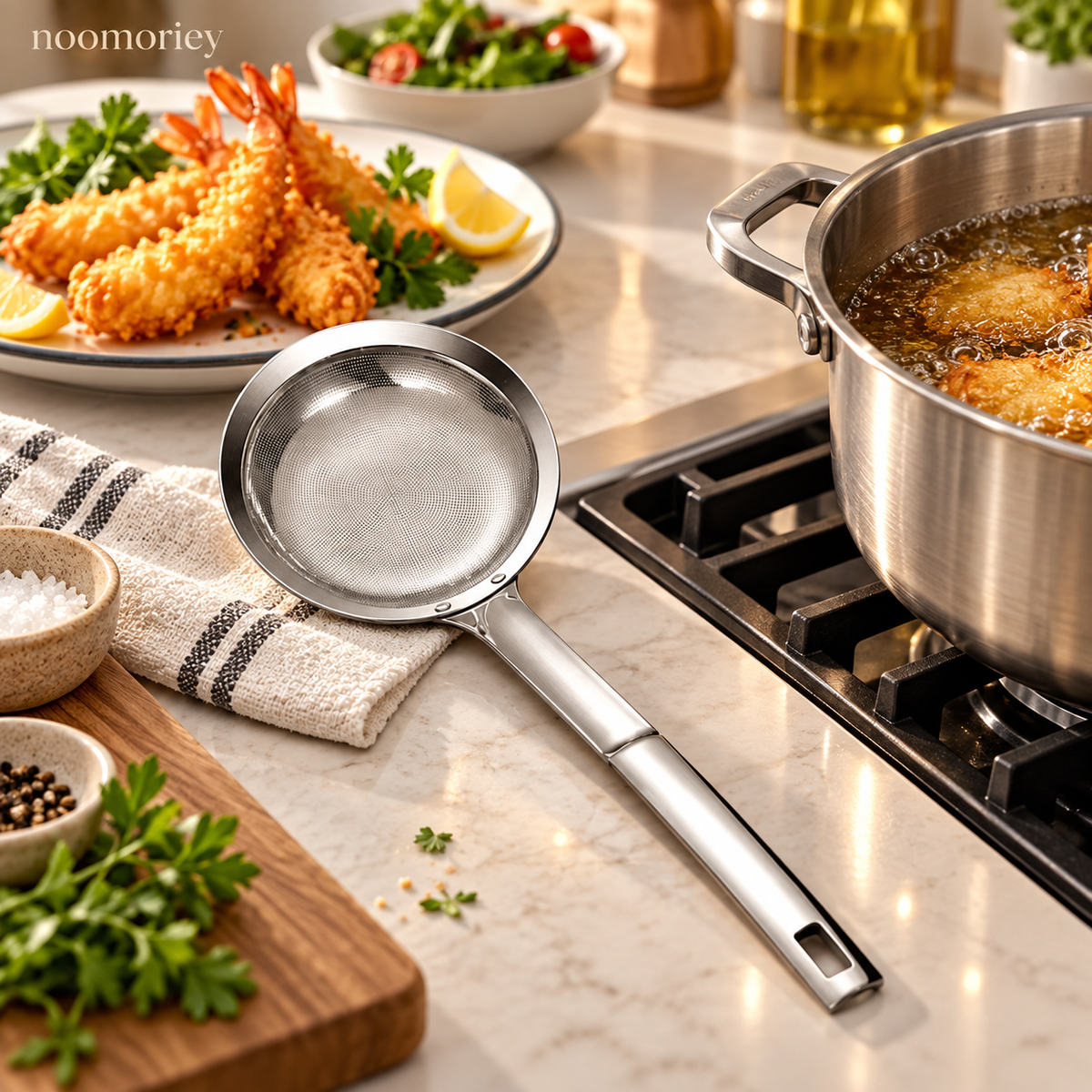 🍳Stainless Steel Fine Mesh Skimmer
